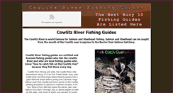 Desktop Screenshot of cowlitzriverfishingguides.com